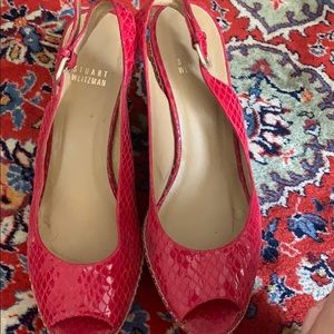 Stuart Weizmann wedge heels